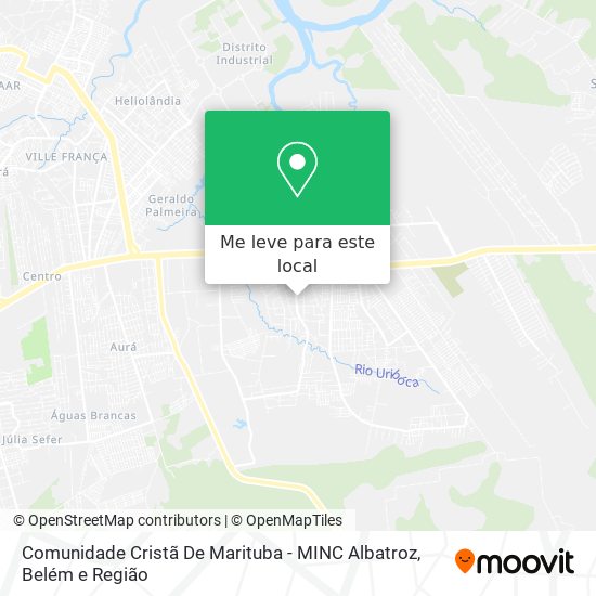 Comunidade Cristã De Marituba - MINC Albatroz mapa