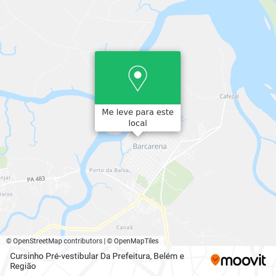 Cursinho Pré-vestibular Da Prefeitura mapa