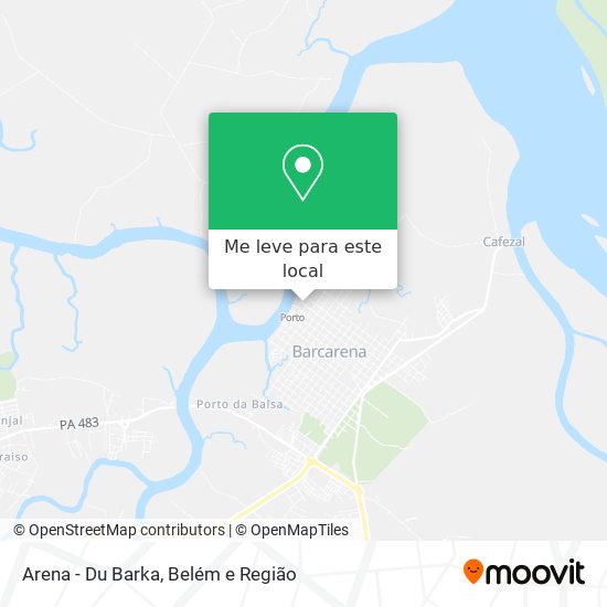 Arena - Du Barka mapa