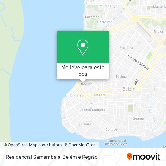 Residencial Samambaia mapa