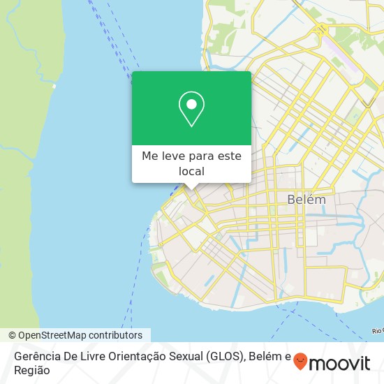 Gerência De Livre Orientação Sexual (GLOS) mapa