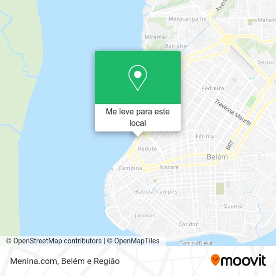Menina.com mapa