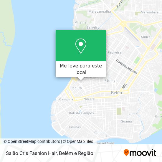 Salão Cris Fashion Hair mapa