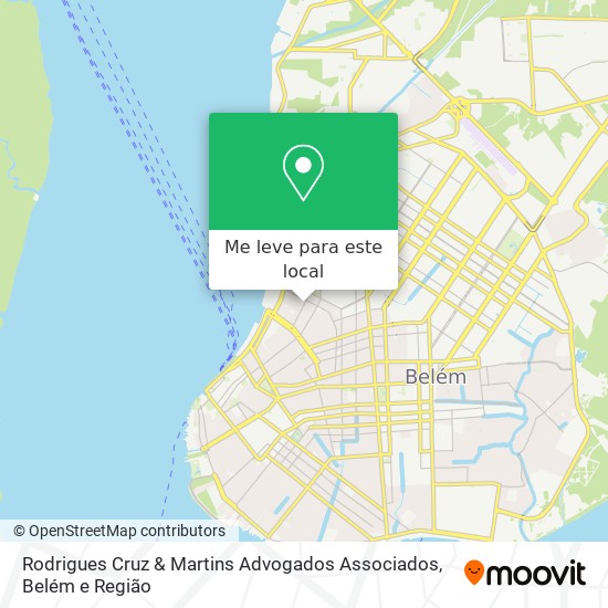 Rodrigues Cruz & Martins Advogados Associados mapa
