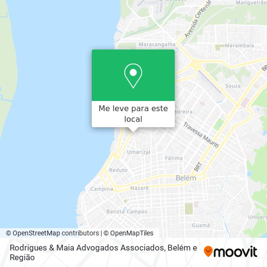 Rodrigues & Maia Advogados Associados mapa