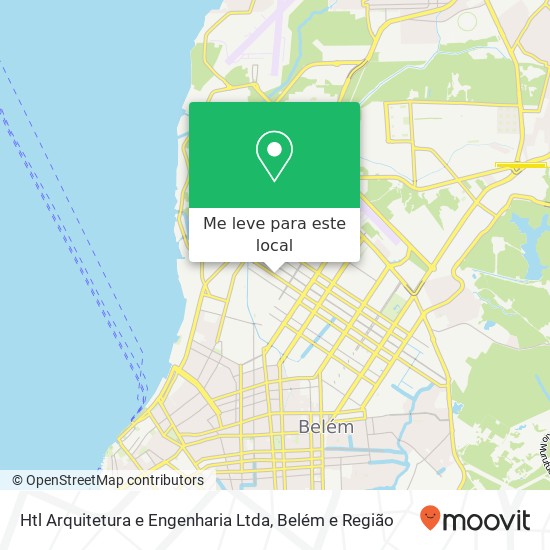 Htl Arquitetura e Engenharia Ltda mapa