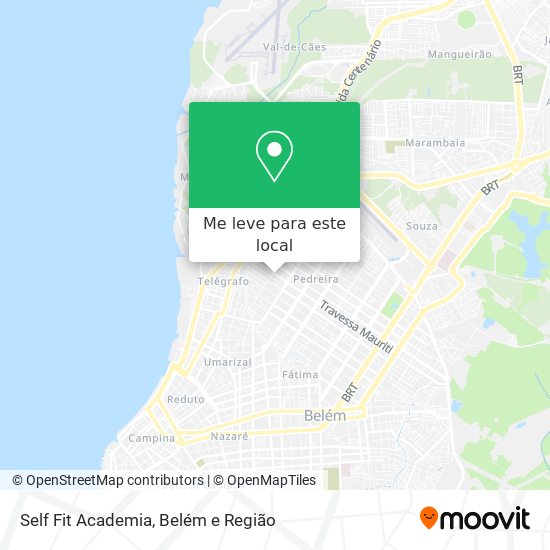 Self Fit Academia mapa