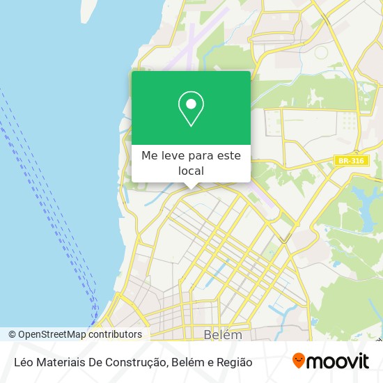 Léo Materiais De Construção mapa