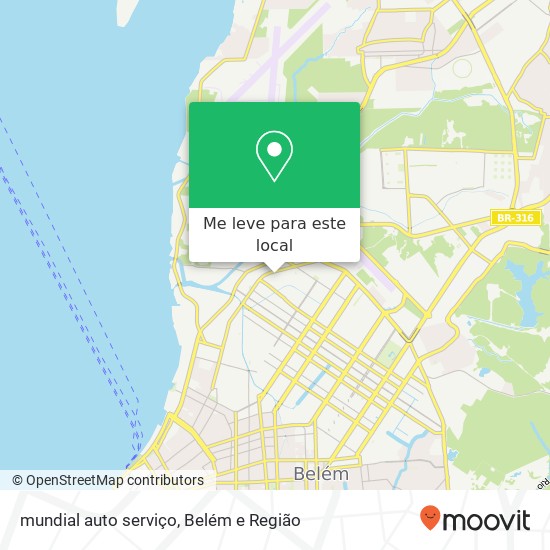 mundial auto serviço mapa