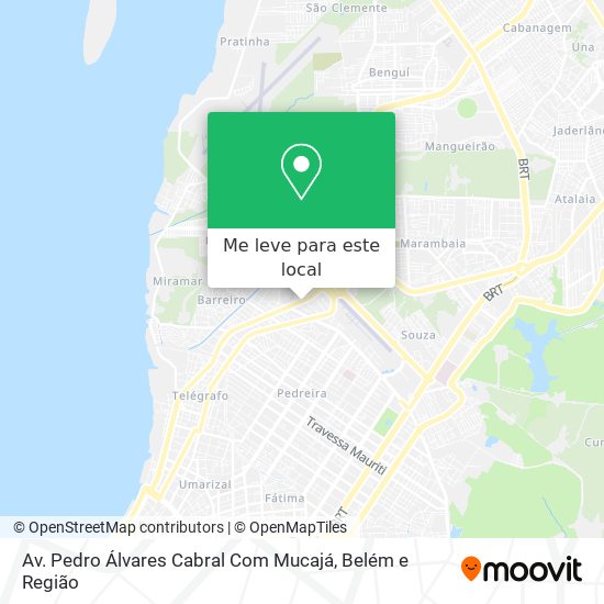 Av. Pedro Álvares Cabral Com Mucajá mapa
