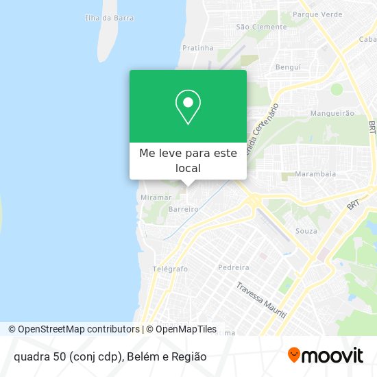 quadra 50 (conj cdp) mapa