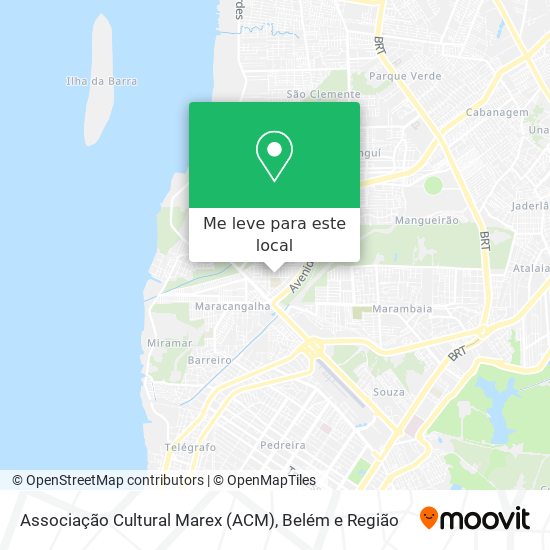 Associação Cultural Marex (ACM) mapa
