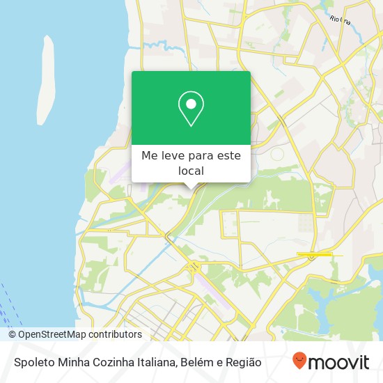 Spoleto Minha Cozinha Italiana mapa