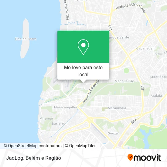 JadLog mapa