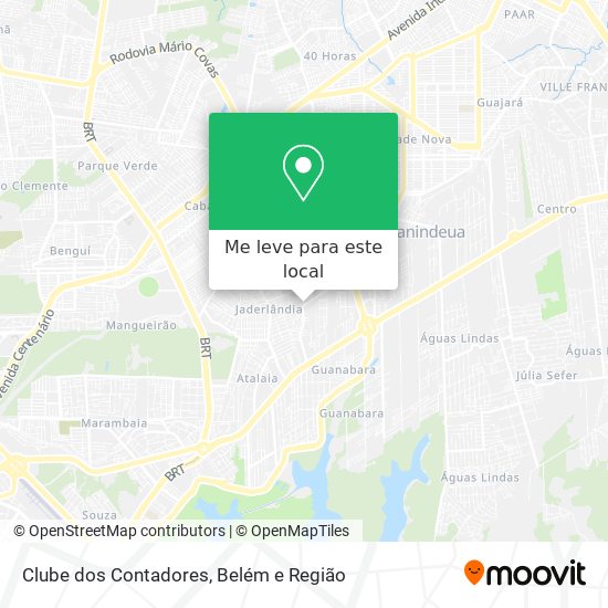 Clube dos Contadores mapa