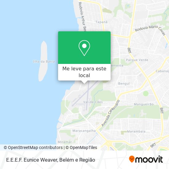 E.E.E.F. Eunice Weaver mapa