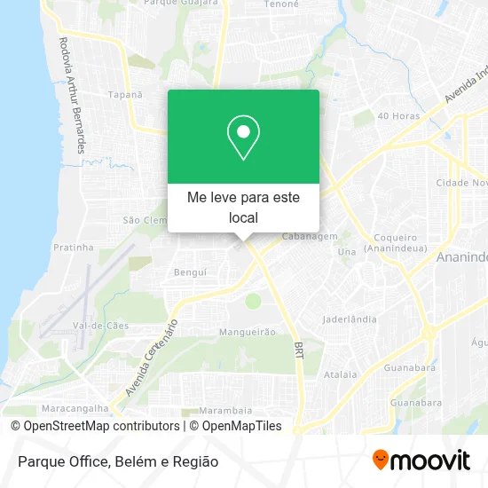 Parque Office mapa