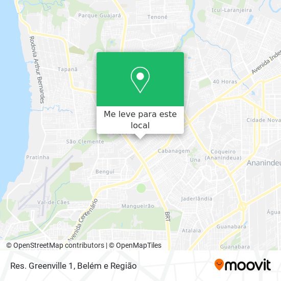 Res. Greenville 1 mapa