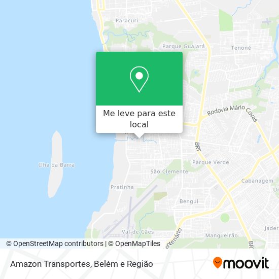 Amazon Transportes mapa