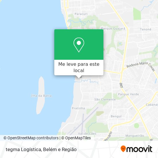 tegma Logística mapa