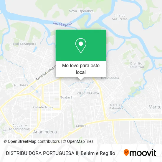 DISTRIBUIDORA PORTUGUESA II mapa