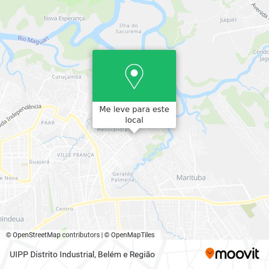 UIPP Distrito Industrial mapa