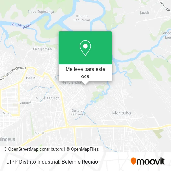 UIPP Distrito Industrial mapa