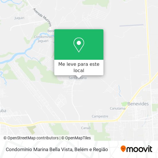 Condomínio Marina Bella Vista mapa