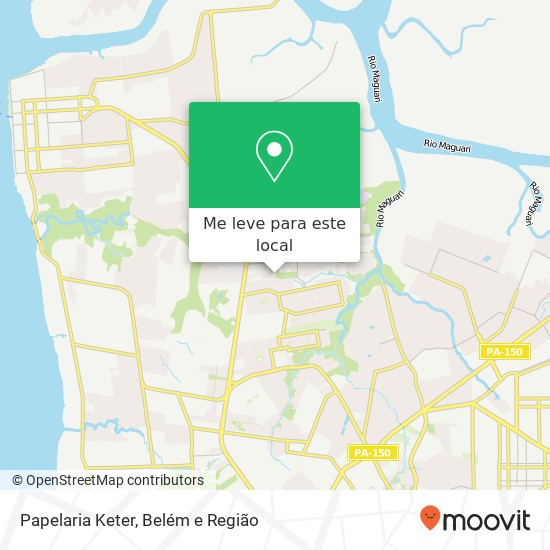 Papelaria Keter mapa