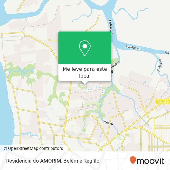 Residencia do AMORIM mapa