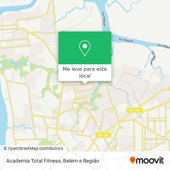 Academia Total Fitness mapa