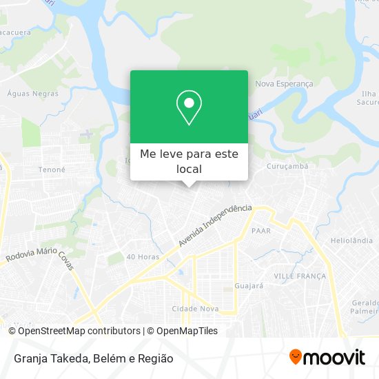 Granja Takeda mapa