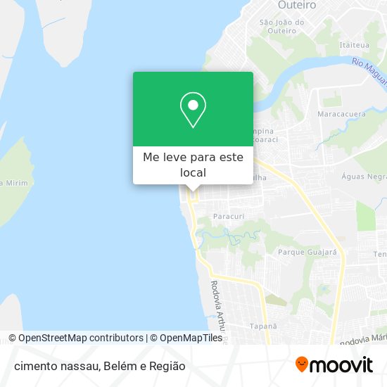cimento nassau mapa
