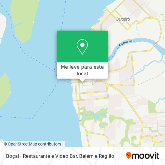 Boçal - Restaurante e Video Bar mapa