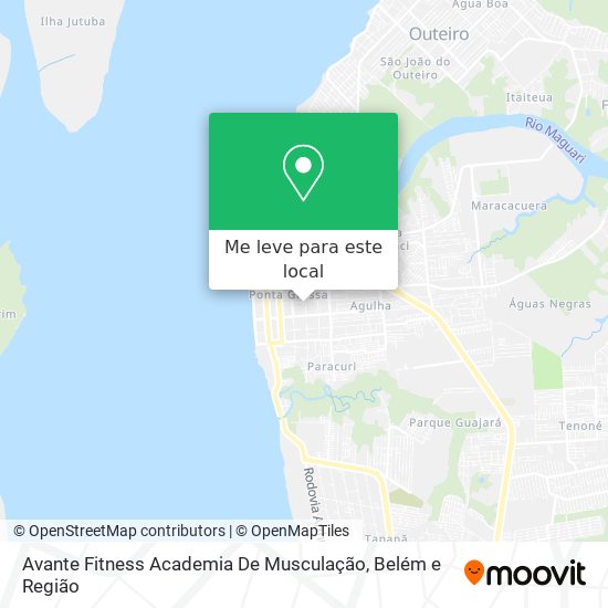 Avante Fitness Academia De Musculação mapa