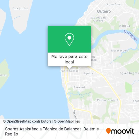 Soares Assistência Técnica de Balanças mapa