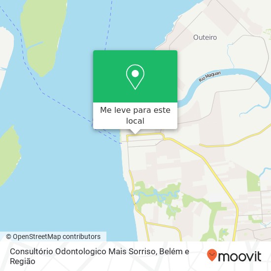 Consultório Odontologico Mais Sorriso mapa