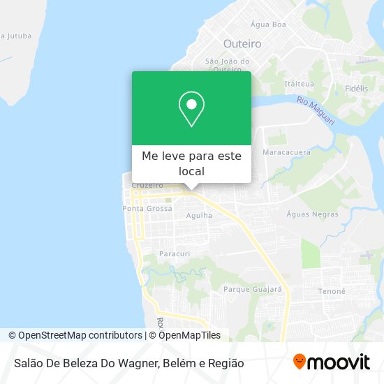 Salão De Beleza Do Wagner mapa