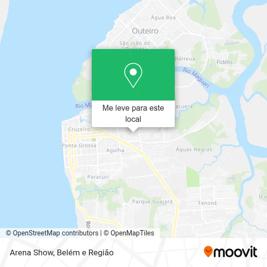Arena Show mapa