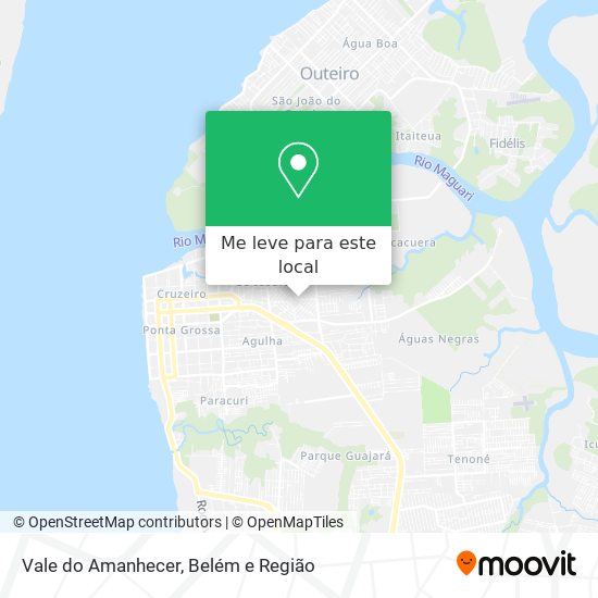 Vale do Amanhecer mapa