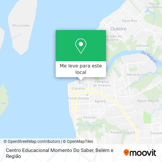Centro Educacional Momento Do Saber mapa