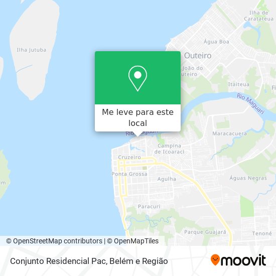Conjunto Residencial Pac mapa