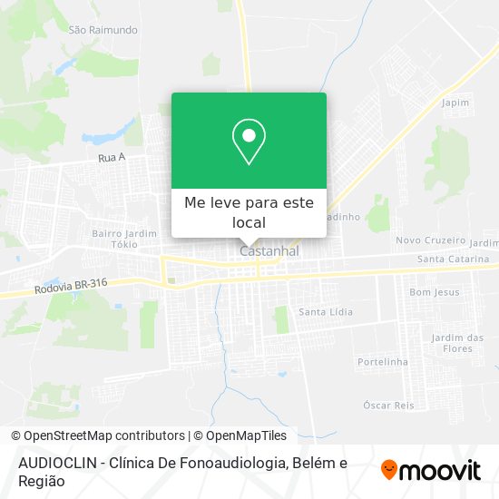 AUDIOCLIN - Clínica De Fonoaudiologia mapa