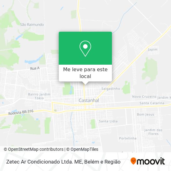 Zetec Ar Condicionado Ltda. ME mapa