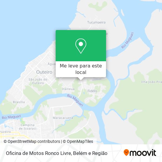 Oficina de Motos Ronco Livre mapa