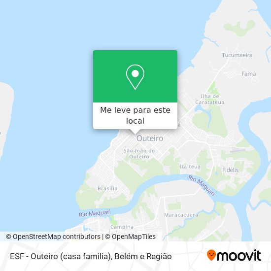 ESF - Outeiro (casa familia) mapa