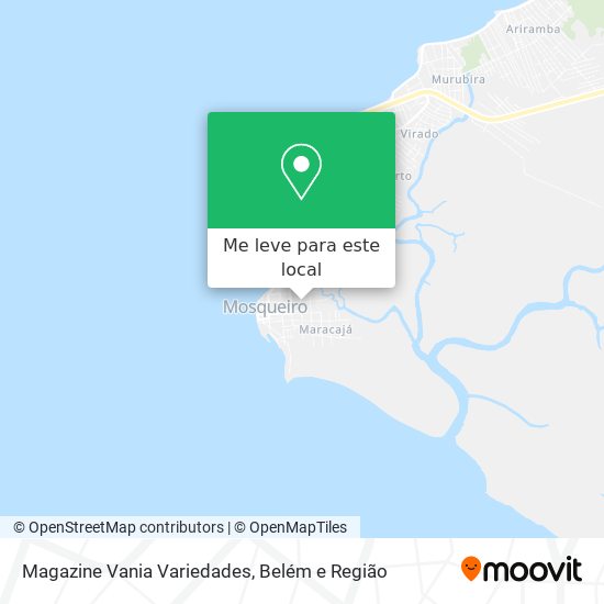 Magazine Vania Variedades mapa