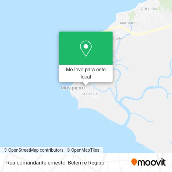 Rua comandante ernesto mapa