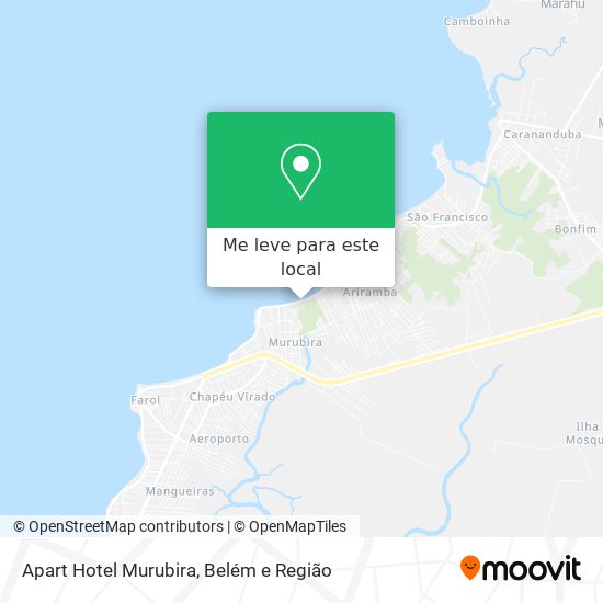 Apart Hotel Murubira mapa