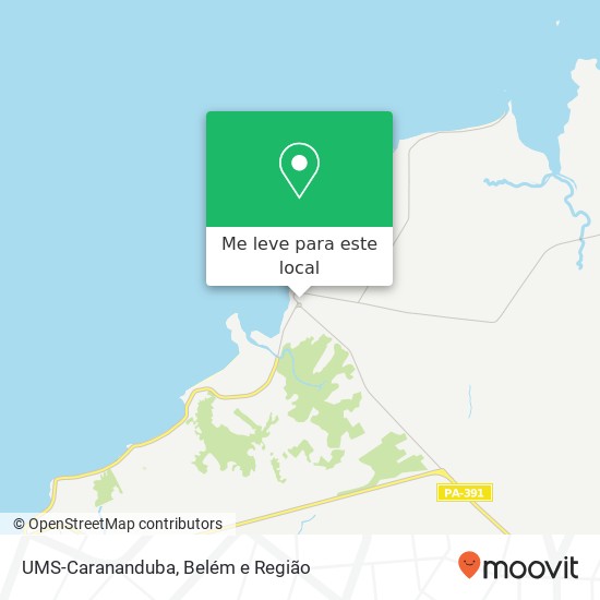 UMS-Carananduba mapa